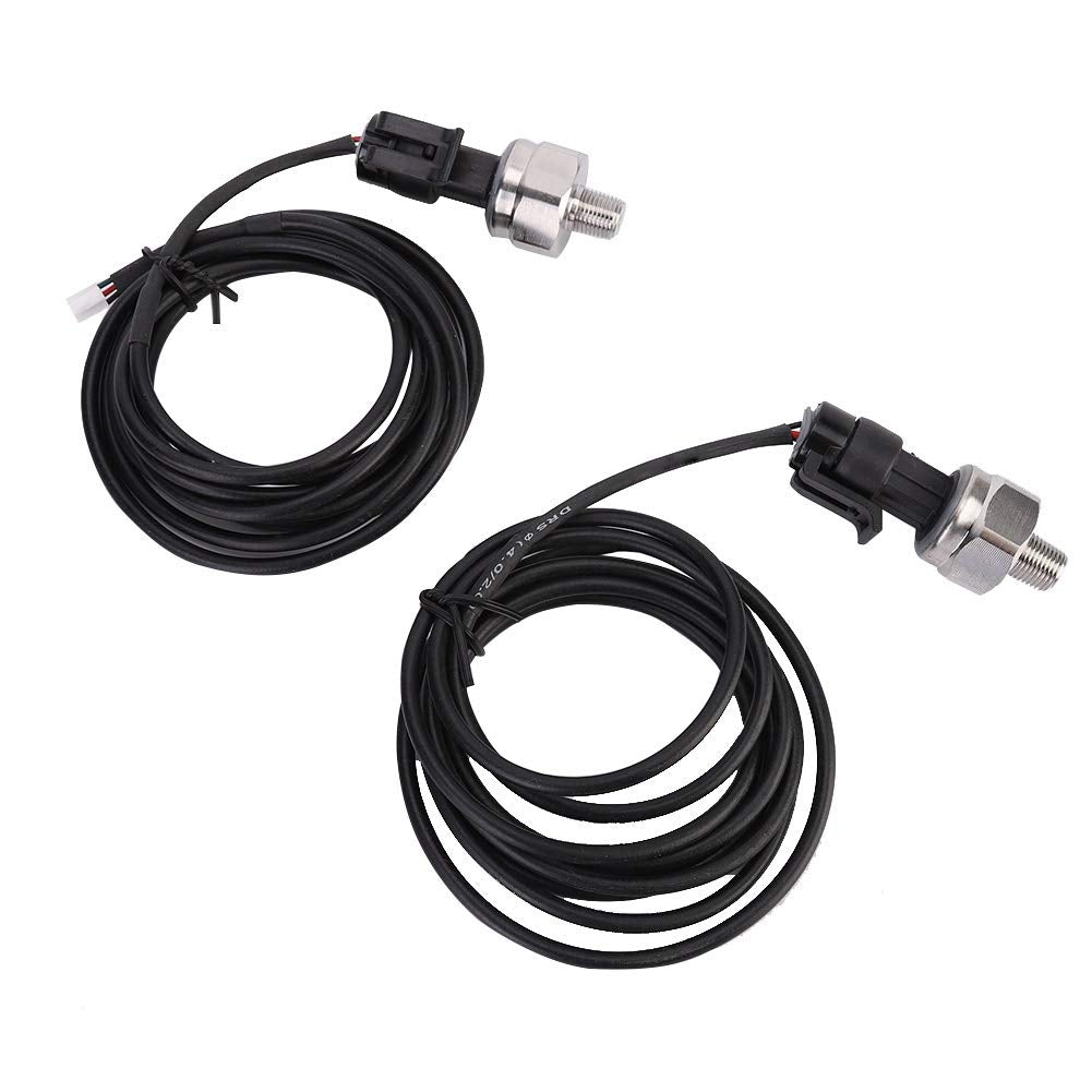 2in 52mm DC 12V Car Air Pressure Gauge LED Digital Display Sensor Kit T534