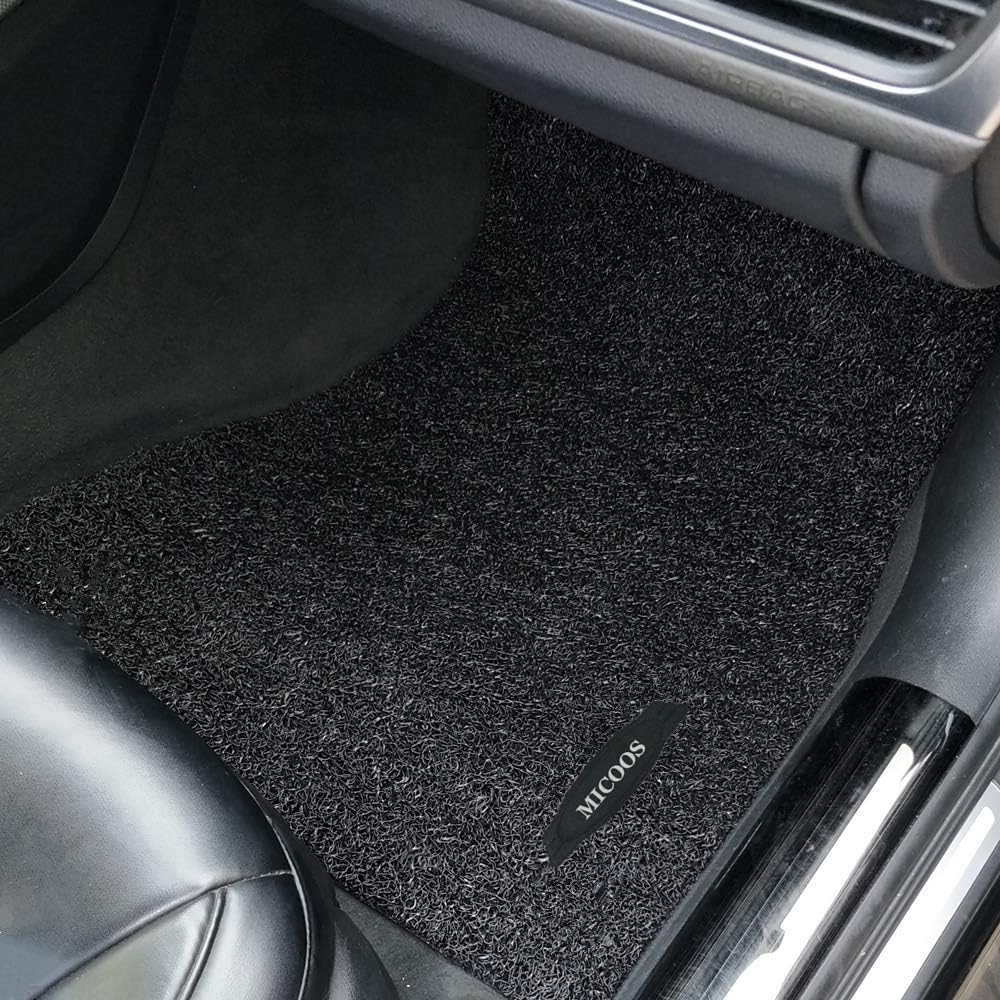 Black All Weather Car Floor Mat Set E187