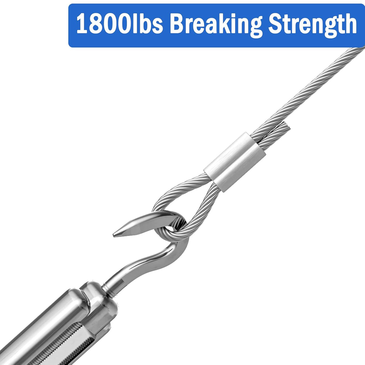 1/8 T316 Stainless Steel Cable 500 FT N13475