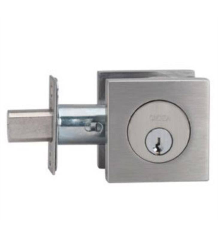 Modern Square Stainless Double Cylinder Deadbolt L256823