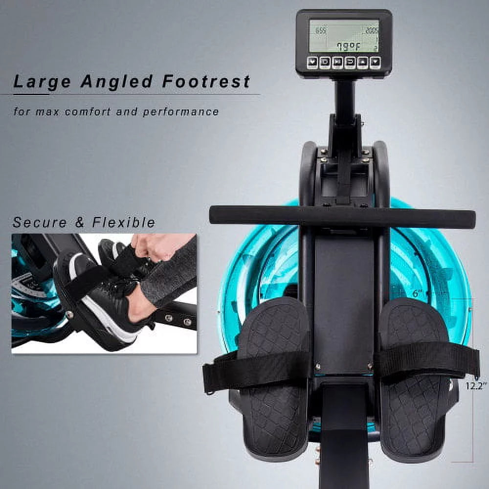 Water Rowing Machine with LCD Monitor V53827