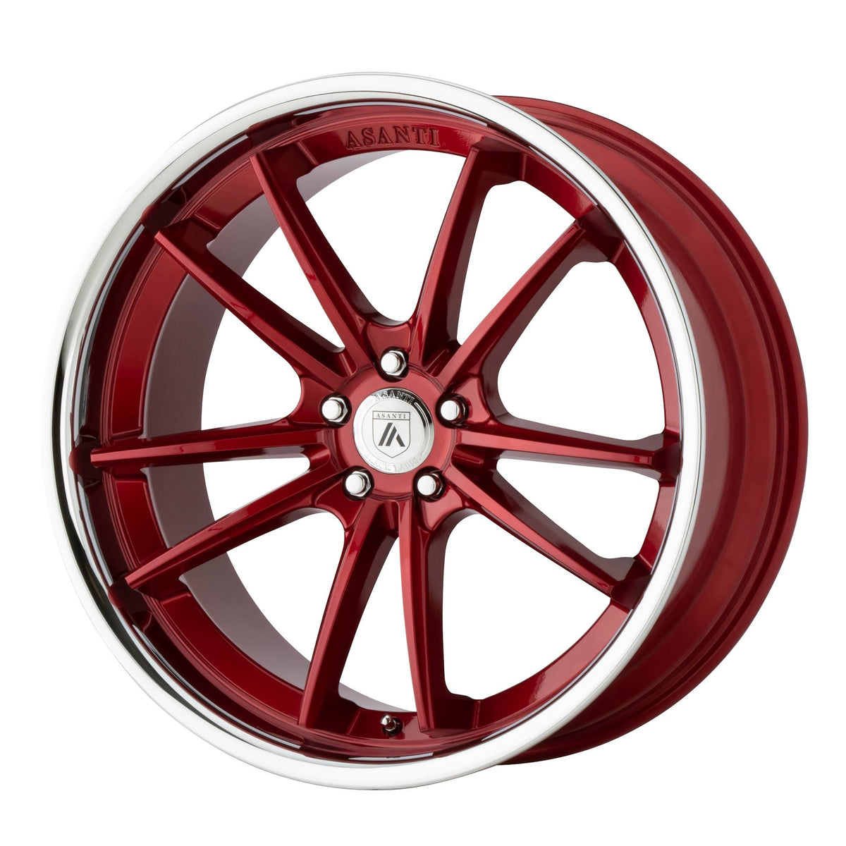Candy Red 22x10.5 Wheel N279