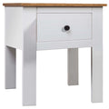 Pine Wood Bedside Cabinet with Storage Drawer A85933
