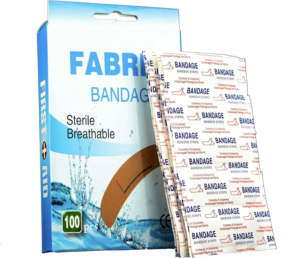 Flexible Fabric Self Adhesive Bandages with Non-Stick Pad, Box of 2000 H868985