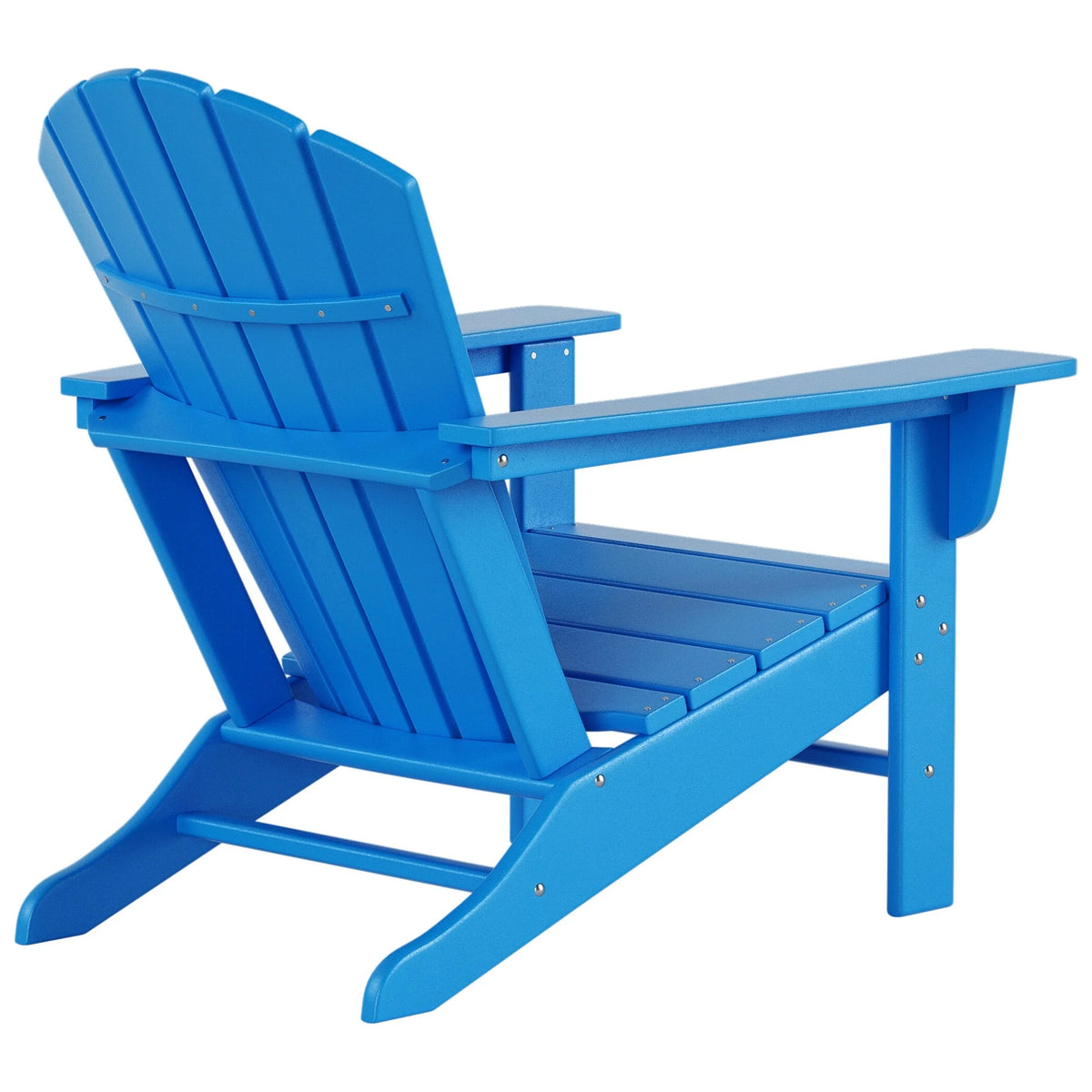 Red All Weather Poly Patio Adirondack Chair Set of 2 B202972