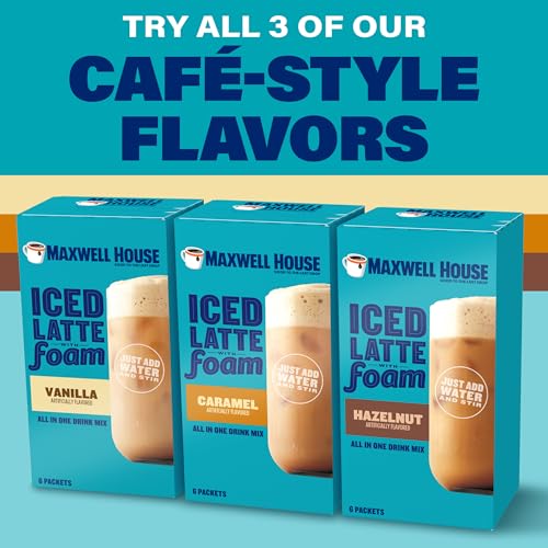 5.82 oz Iced Caramel Latte Instant Coffee Drink Mix Q627777