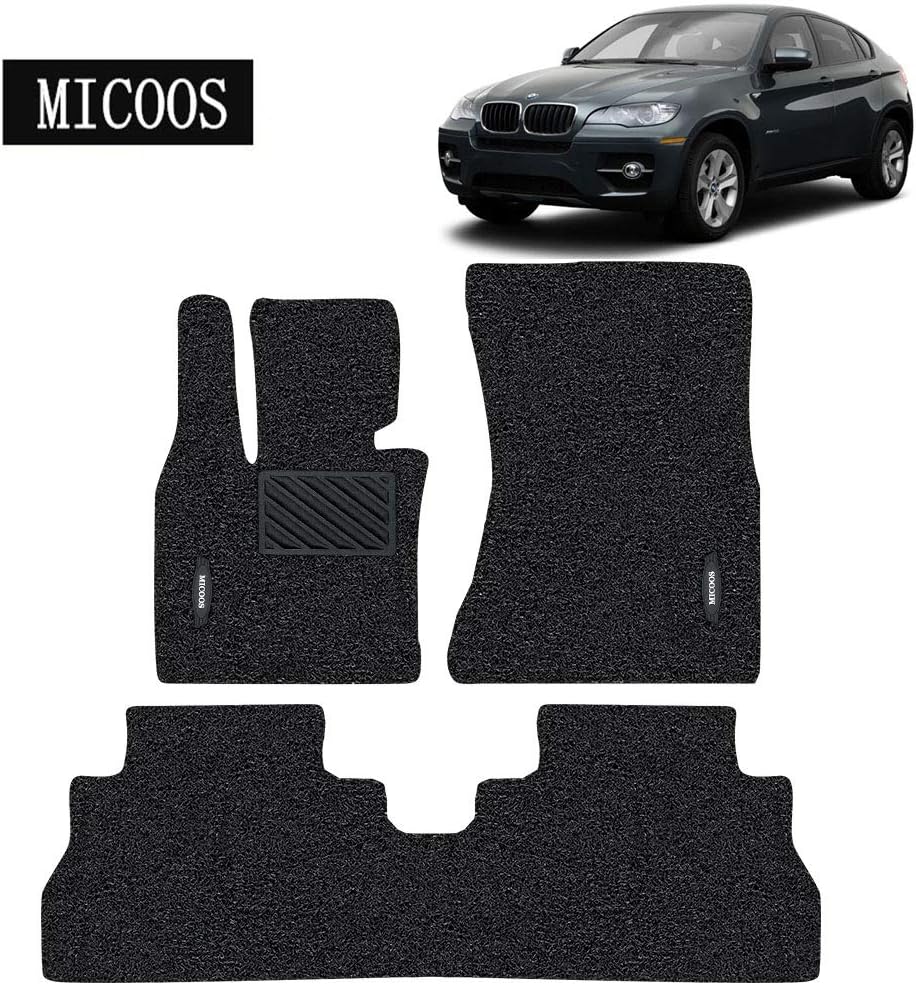 Black All Weather Car Floor Mat Set E187