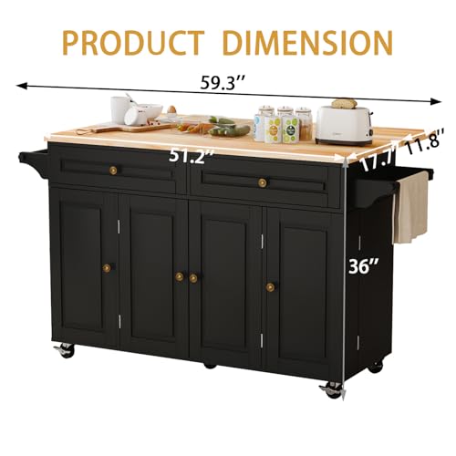 White Movable Kitchen Island with Drop Leaf and Power Outlet N347818