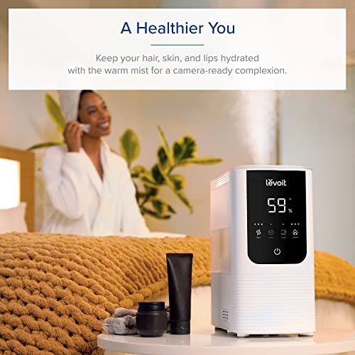 White Smart Warm and Cool Mist Humidifier M160