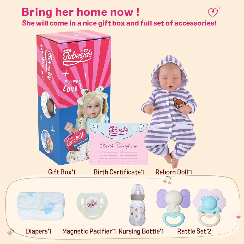 20 inch Soft Body Realistic Newborn Baby Doll P68558