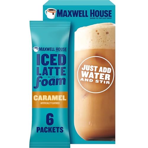 5.82 oz Iced Caramel Latte Instant Coffee Drink Mix Q627777