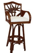 Swivel Rattan & Wicker Barstool L96077