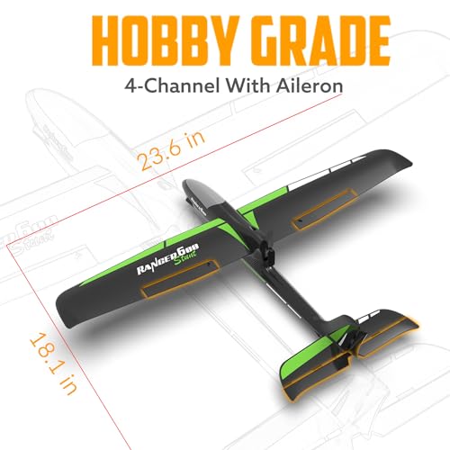 RC Plane, 4-Channel, Durable Foam Construction, 23.6*18.1 inches I5866