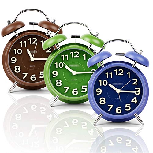 Green Silent Night Light Desk Alarm Clock G1906