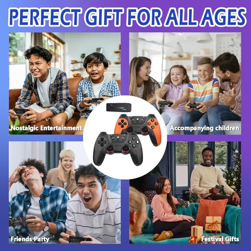 Retro Gaming Console with 20,000+ Games and 2.4G Wireless Controllers O507522
