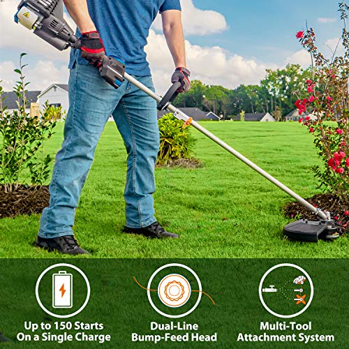 25cc 2 Cycle 17-Inch Gas Grass Trimmer S23465