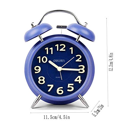 Green Silent Night Light Desk Alarm Clock G1906