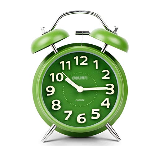 Green Silent Night Light Desk Alarm Clock G1906