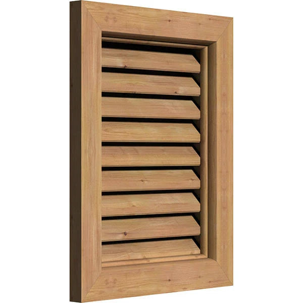 Unfinished Functional Vertical Gable Vent Q655600