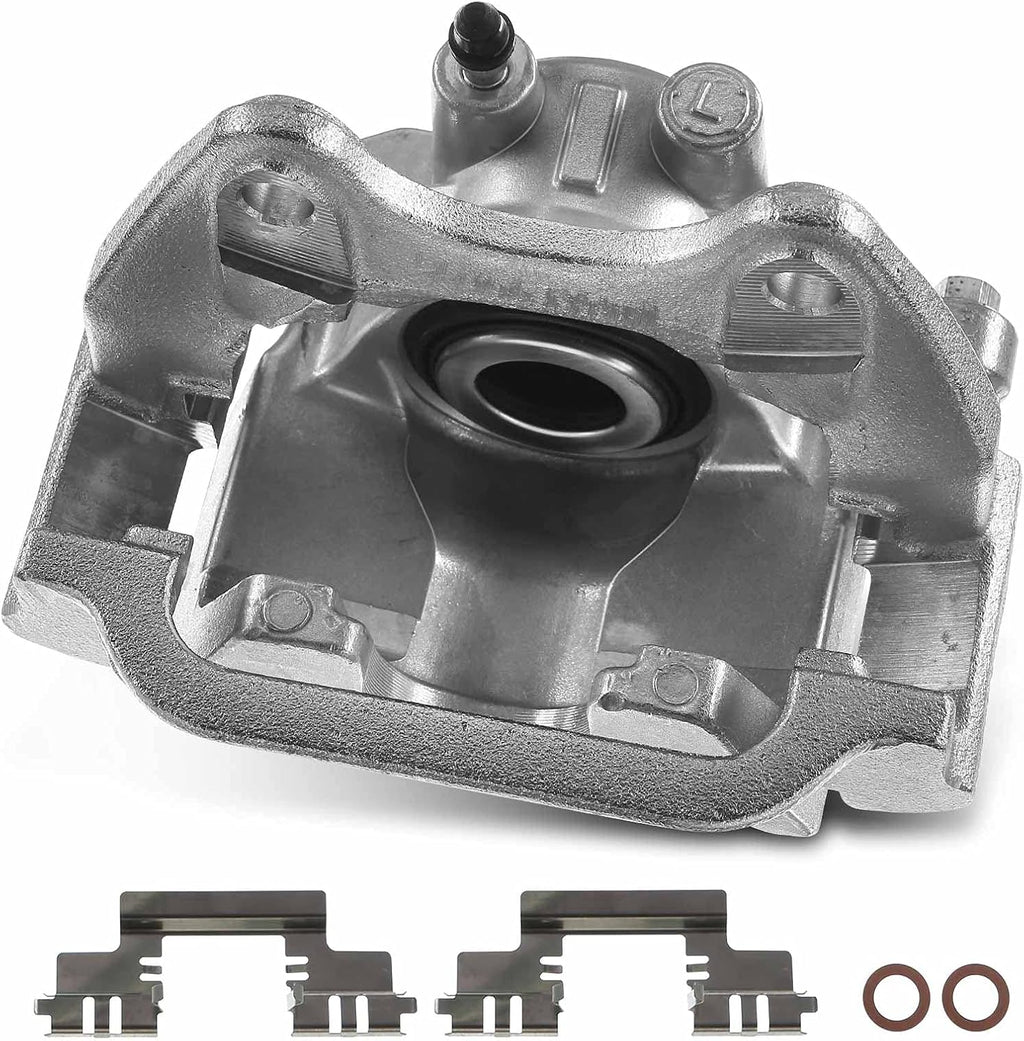 Disc Brake Caliper Assembly with Bracket Rear Left Driver Side Pack of 2 J4310