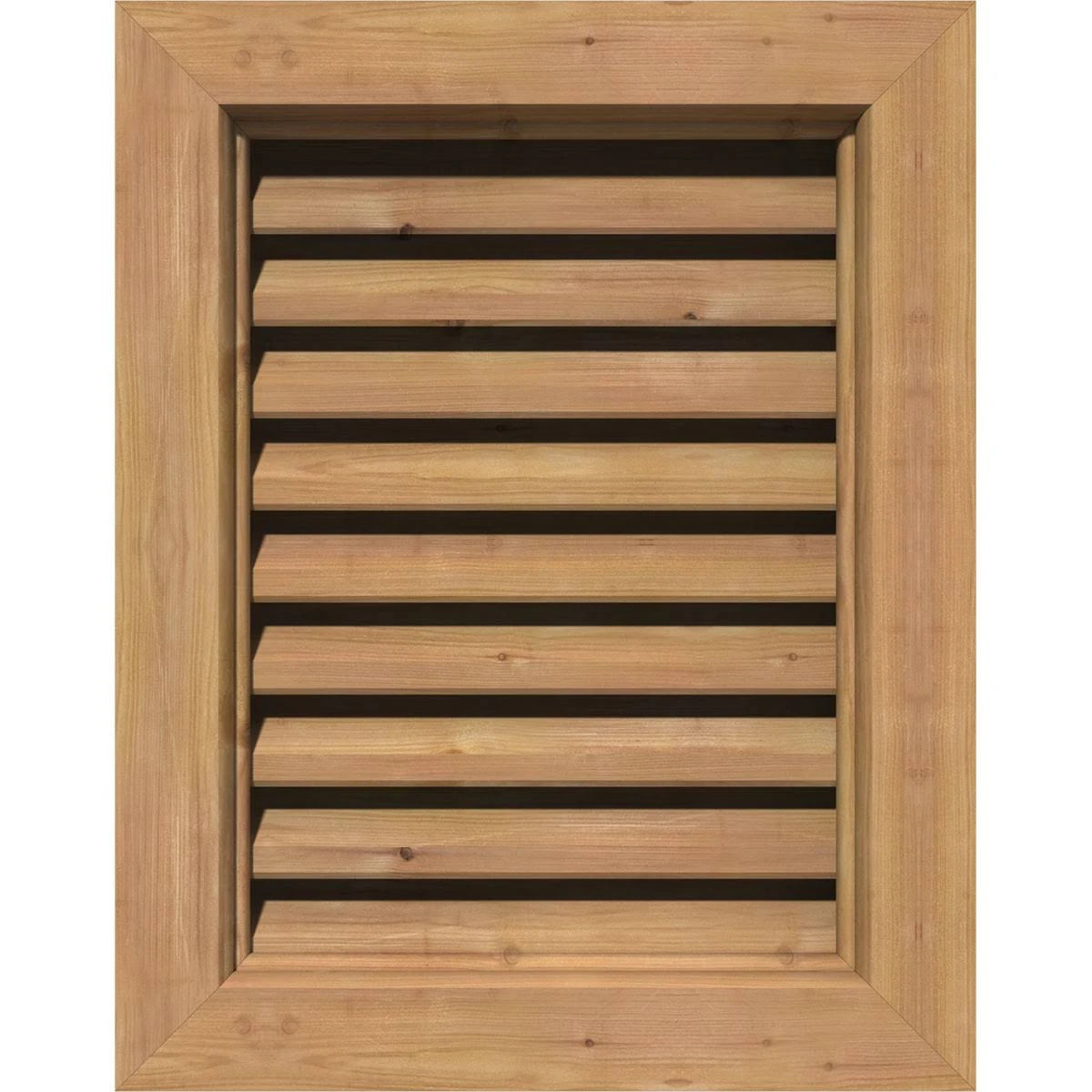 Unfinished Functional Vertical Gable Vent Q655600