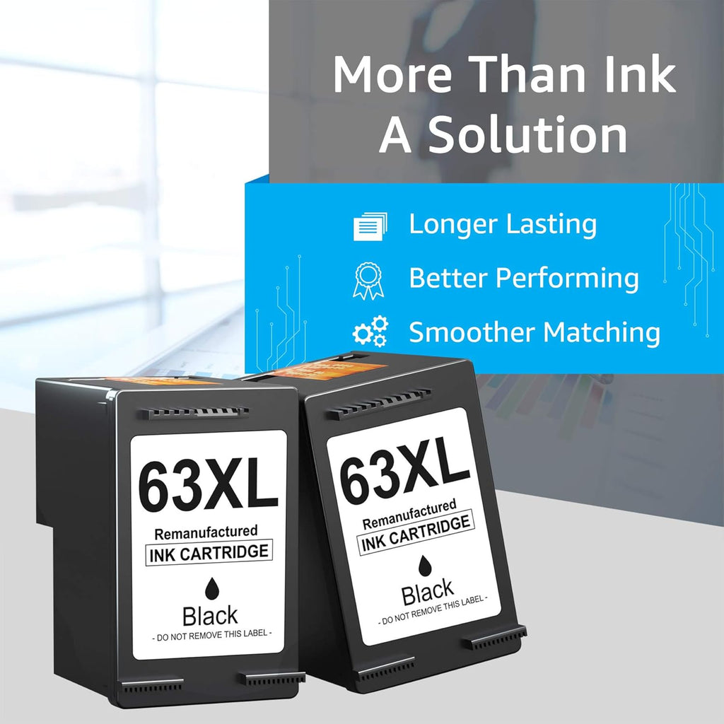 2 Black Ink Cartridge Pack of 2 B9019