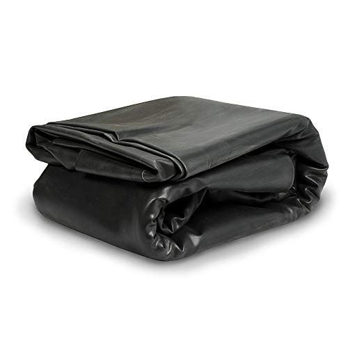 45 MIL EPDM Pond Liner, 10-ft x 8-ft, 80 sq ft, Black U993