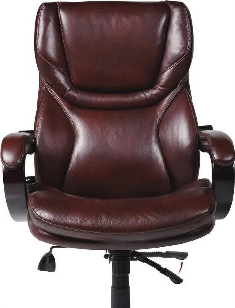Bonded Leather Big & Tall Executive Chair, Brown B439