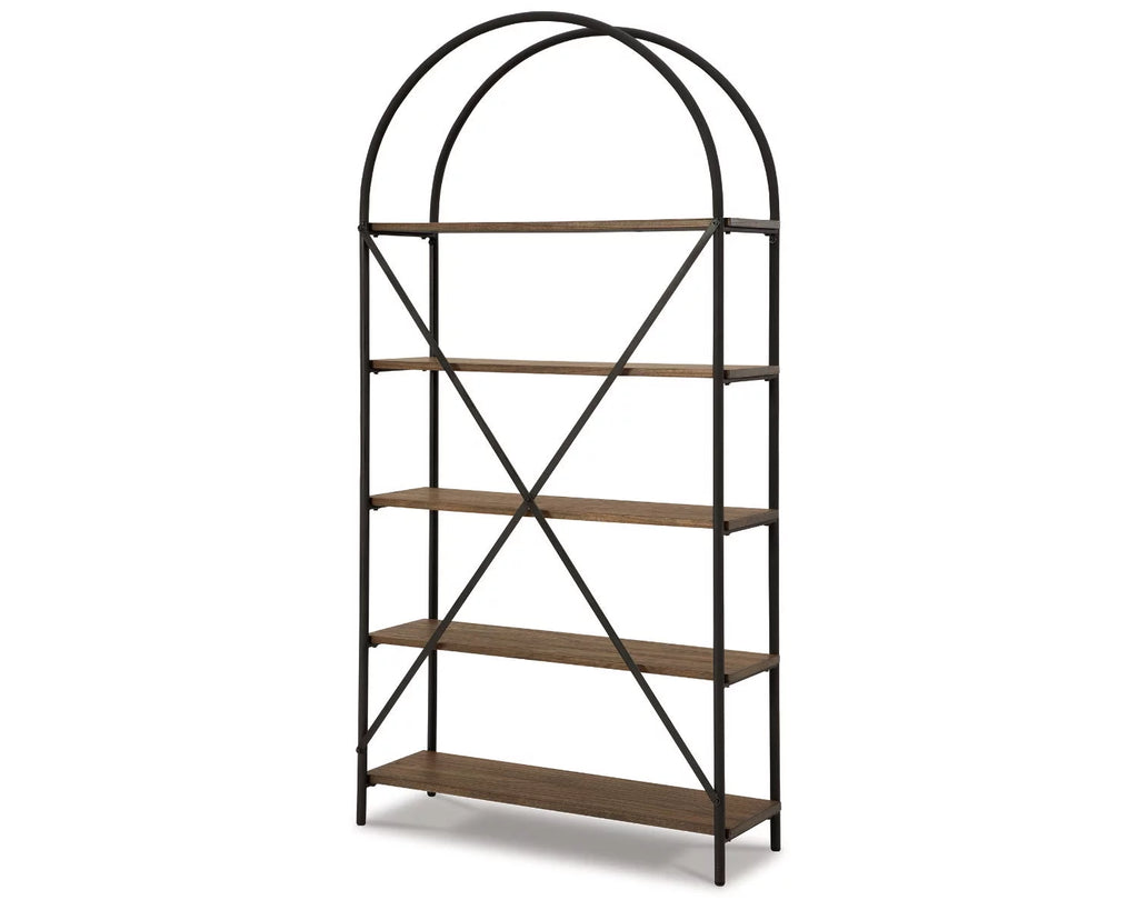 Brown/Black Bookcase W618587