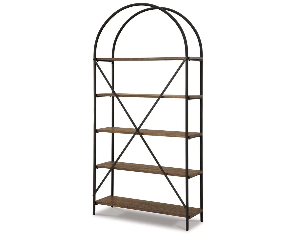 Brown/Black Bookcase W618587
