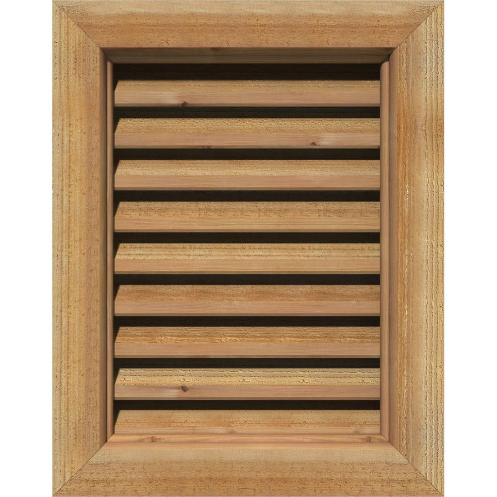 Unfinished Functional Rough Vertical Gable Vent S988349