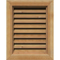 Unfinished Functional Rough Vertical Gable Vent S988349