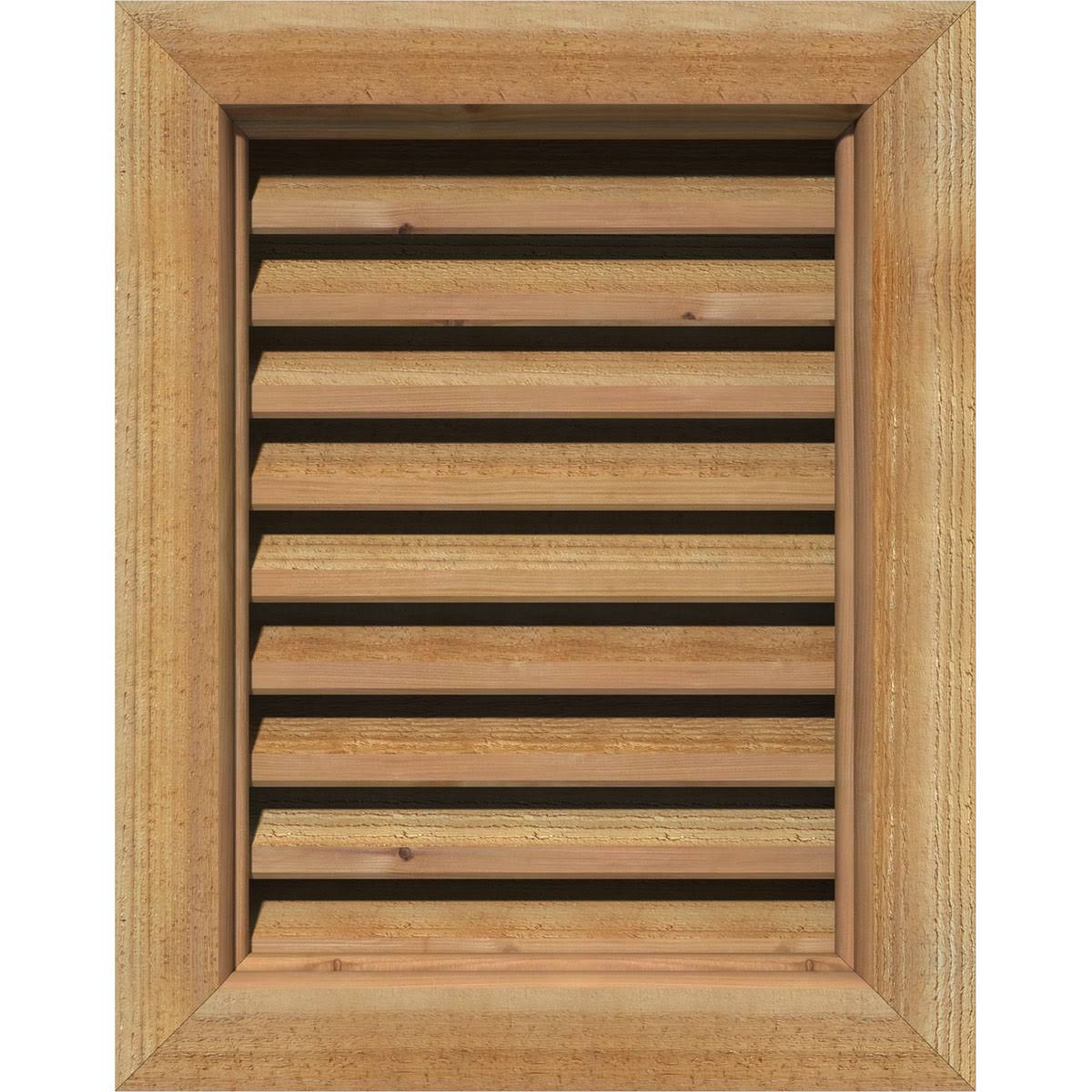 Unfinished Functional Rough Vertical Gable Vent S988349
