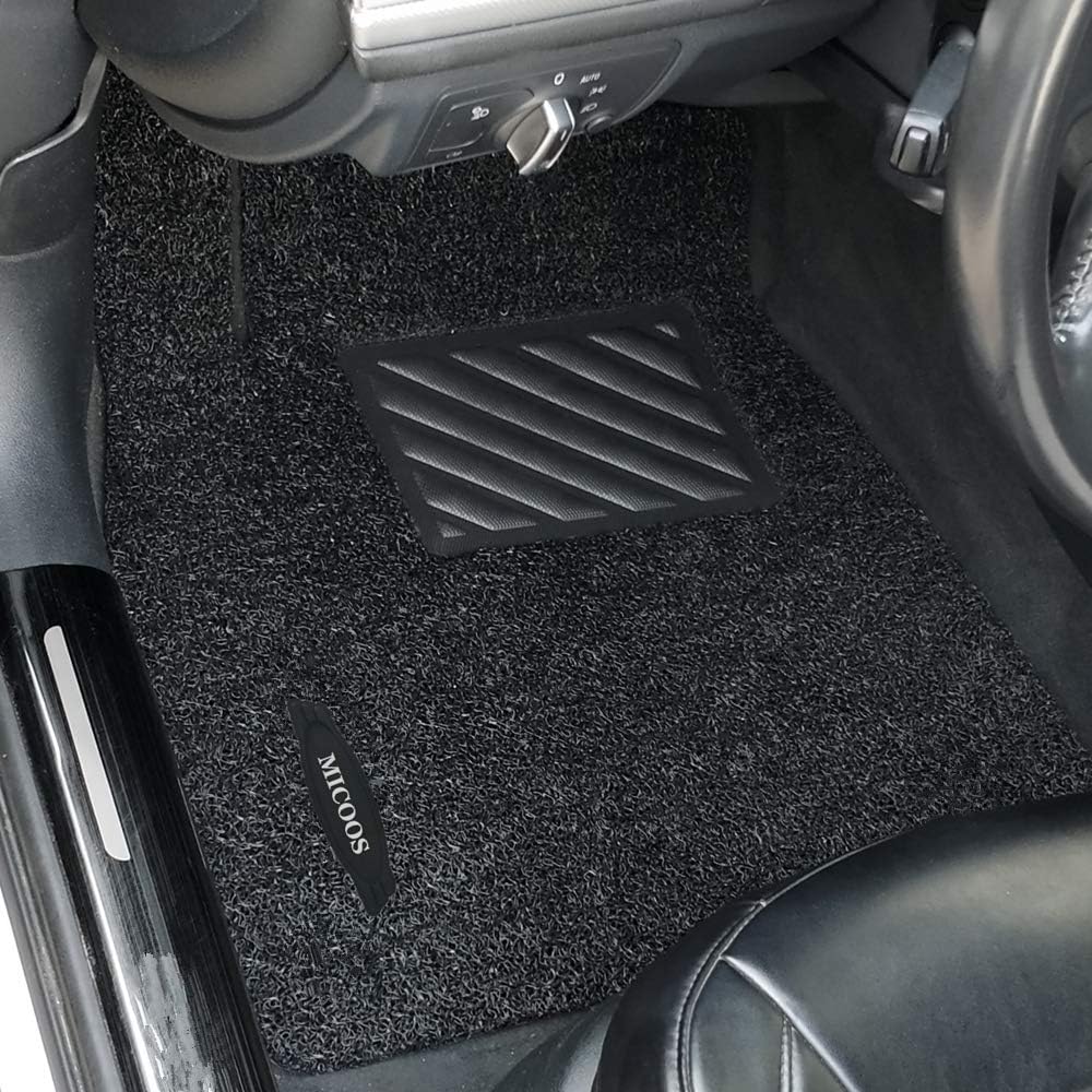 Black All Weather Car Floor Mat Set E187
