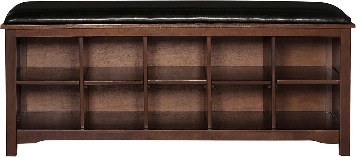 Dark Walnut Bench L9911