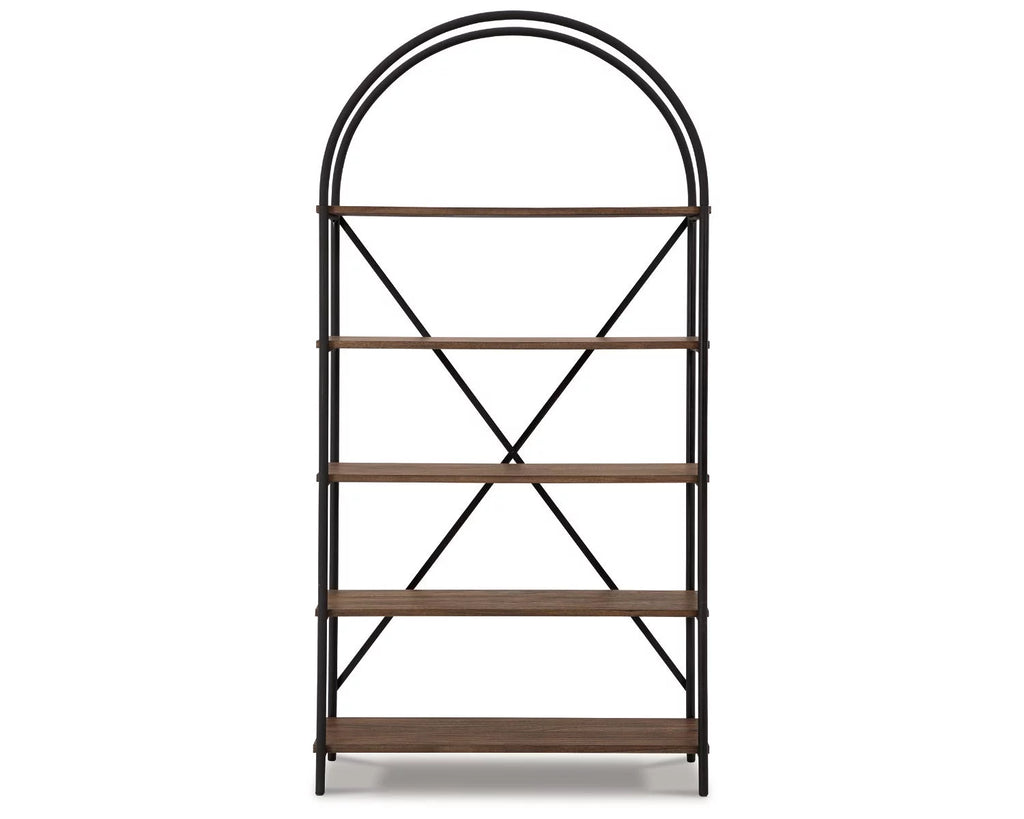 Brown/Black Bookcase W618587