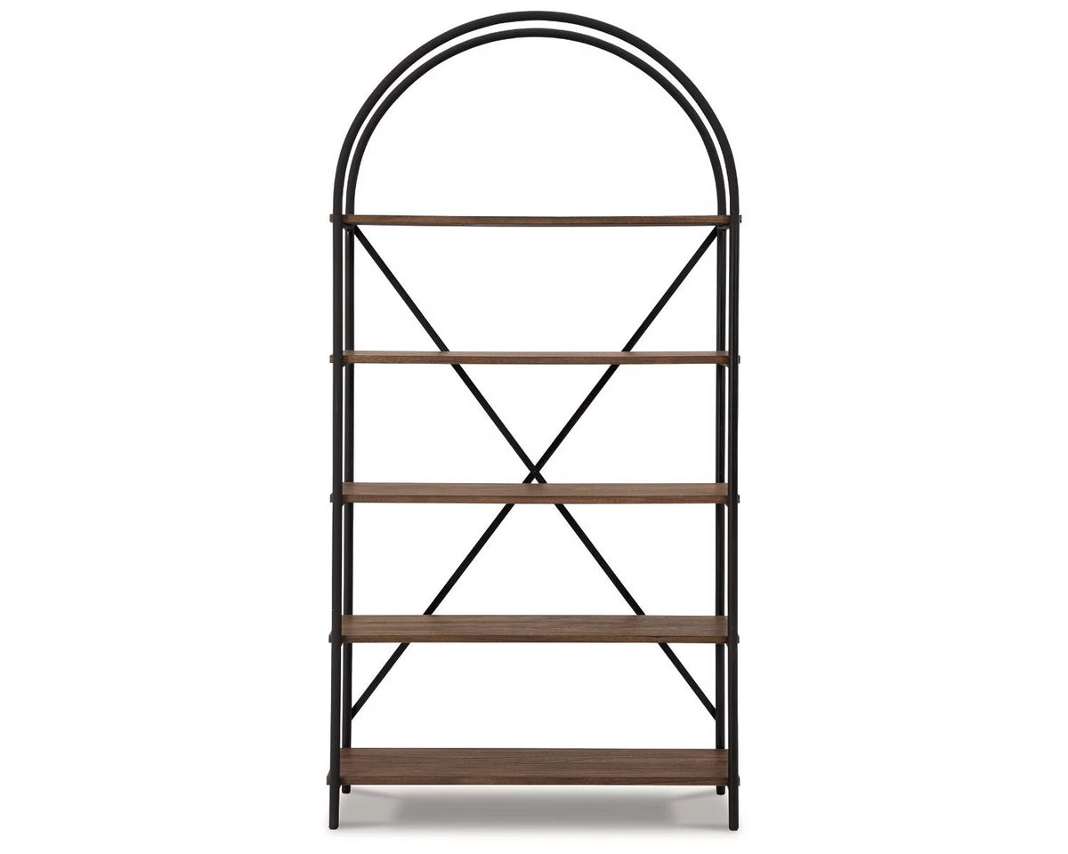 Brown/Black Bookcase W618587