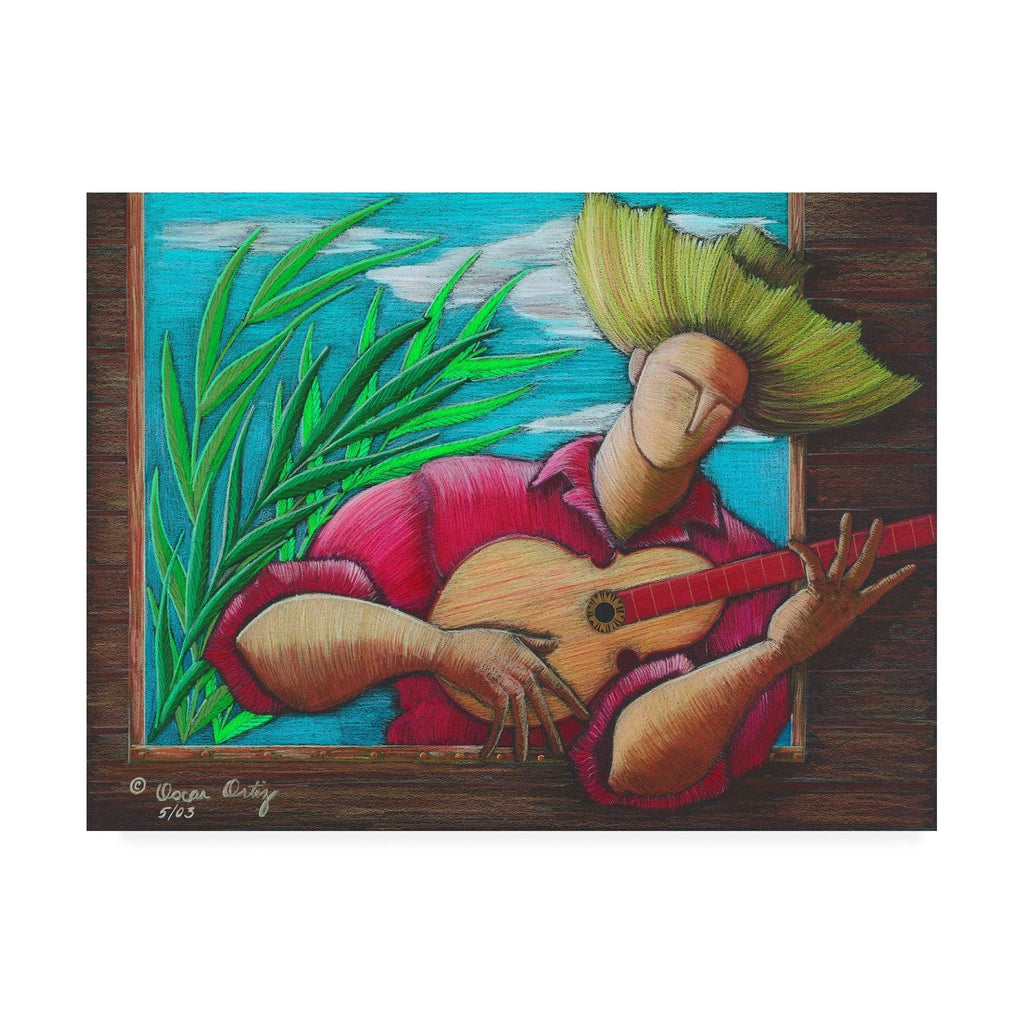 Musicians Guitar 1 18x24 W8109