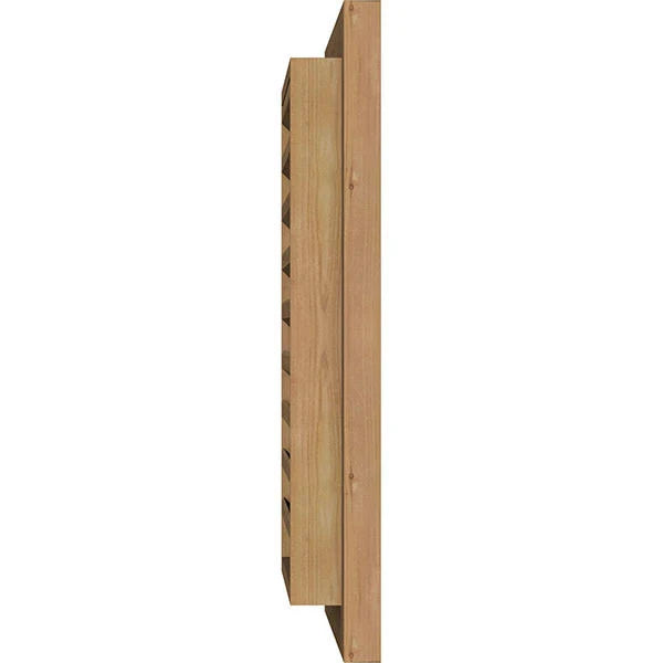 Unfinished Functional Vertical Gable Vent Q655600