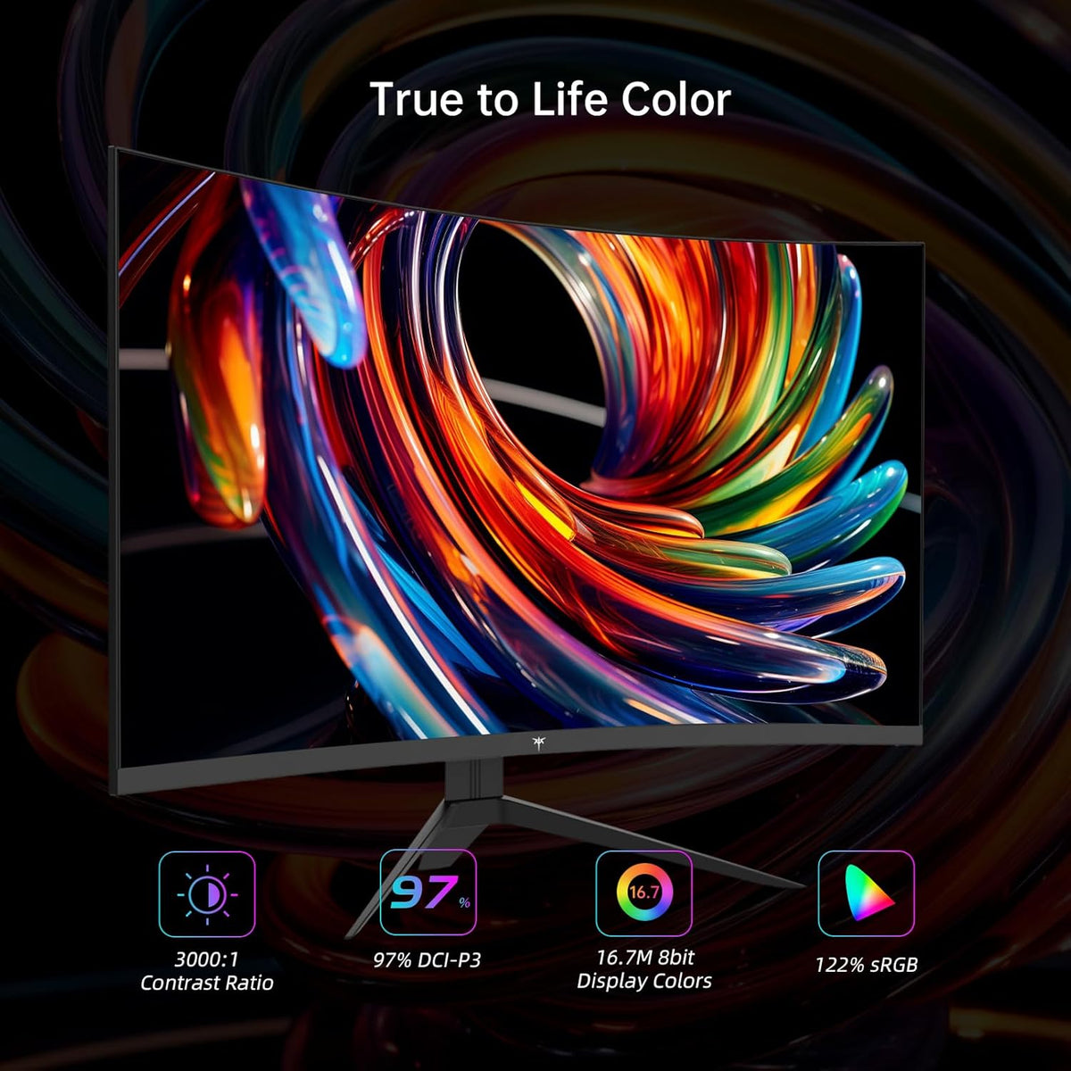 32 Inch FHD 1080p Curved Gaming Monitor X655