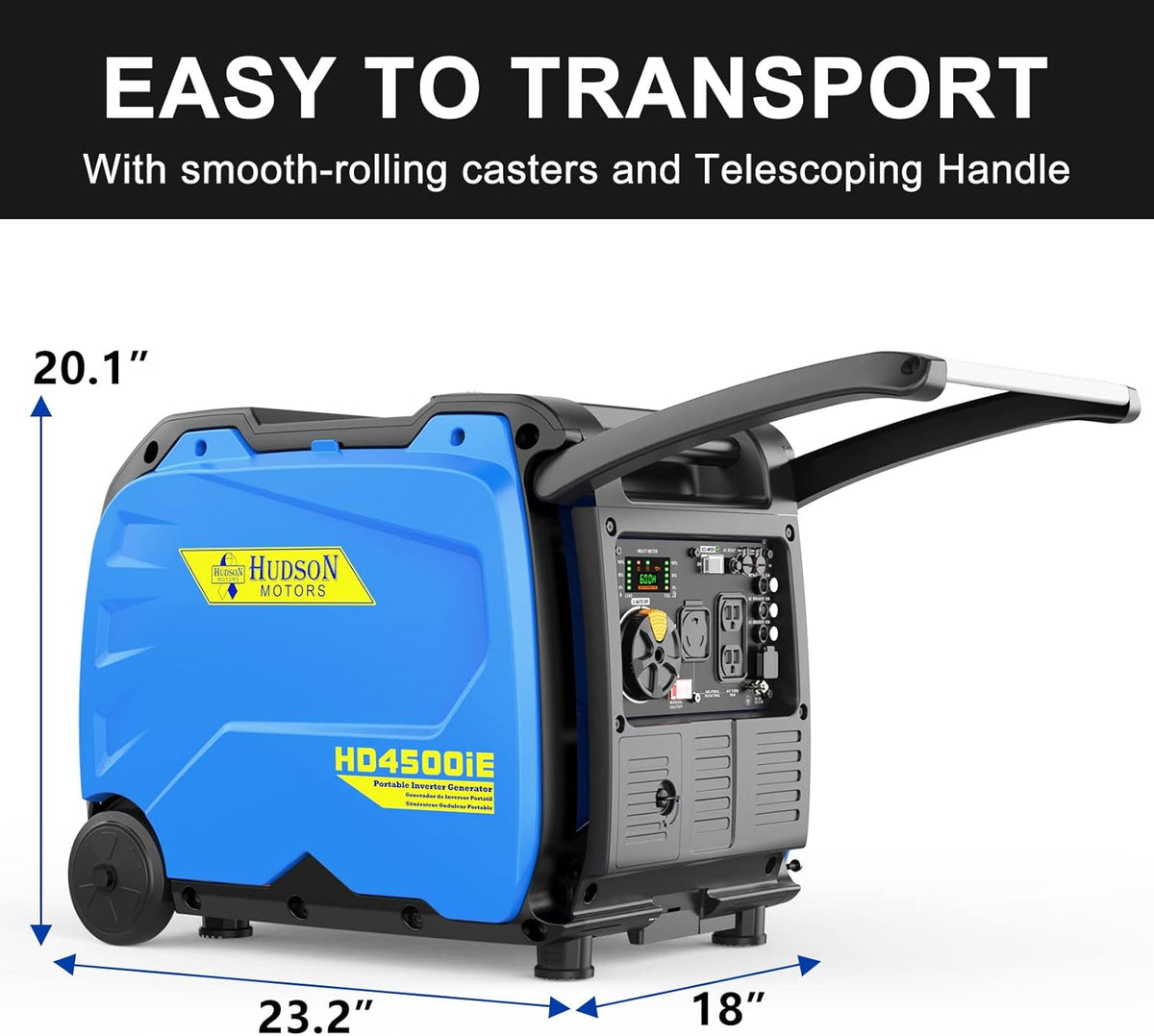 4500-Watt Portable Inverter Generator with Electric Start W448521