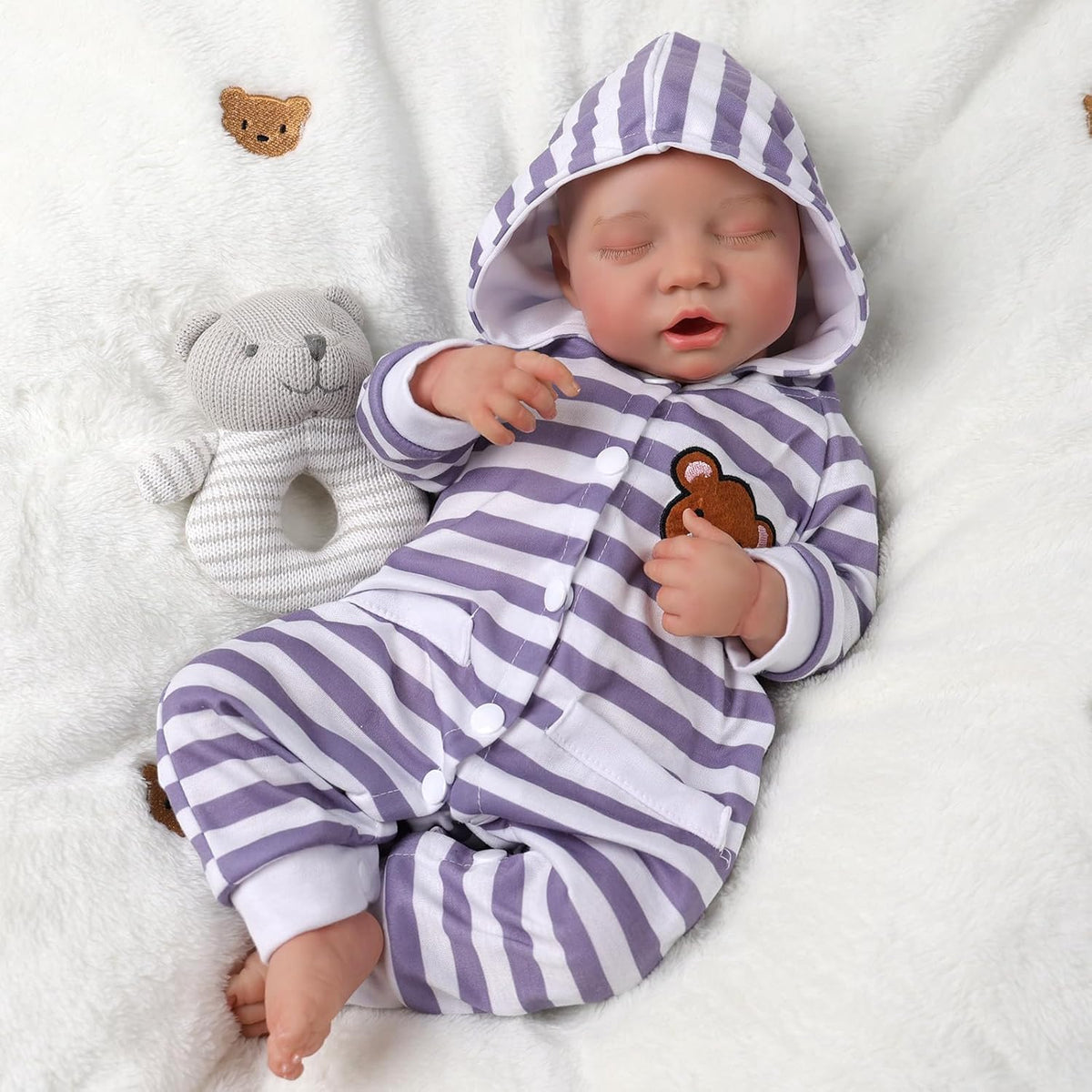 20 inch Soft Body Realistic Newborn Baby Doll P68558
