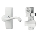 Satin Nickel Door Lever with Deadbolt Lock 2-Piece Set T70290