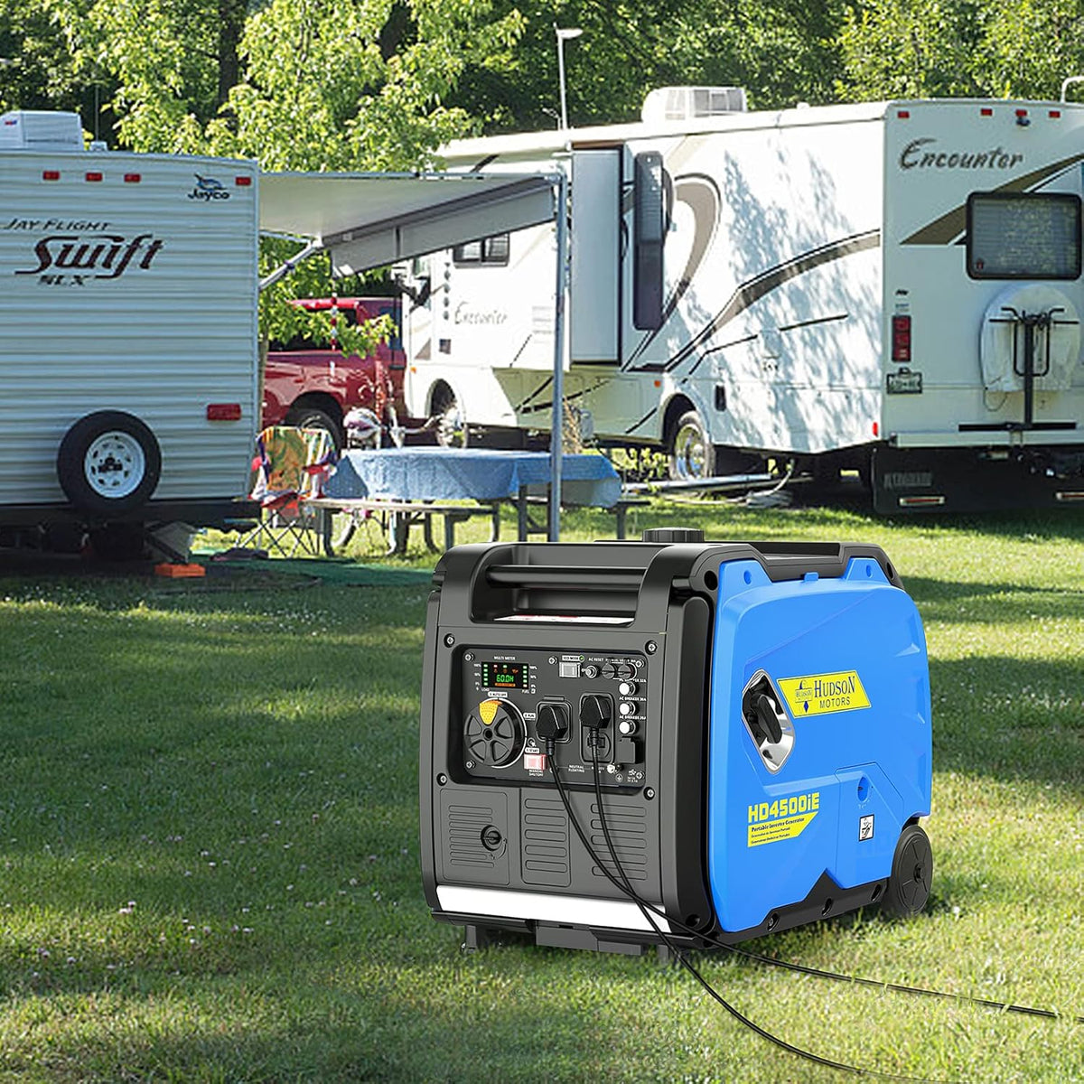 4500-Watt Portable Inverter Generator with Electric Start W448521