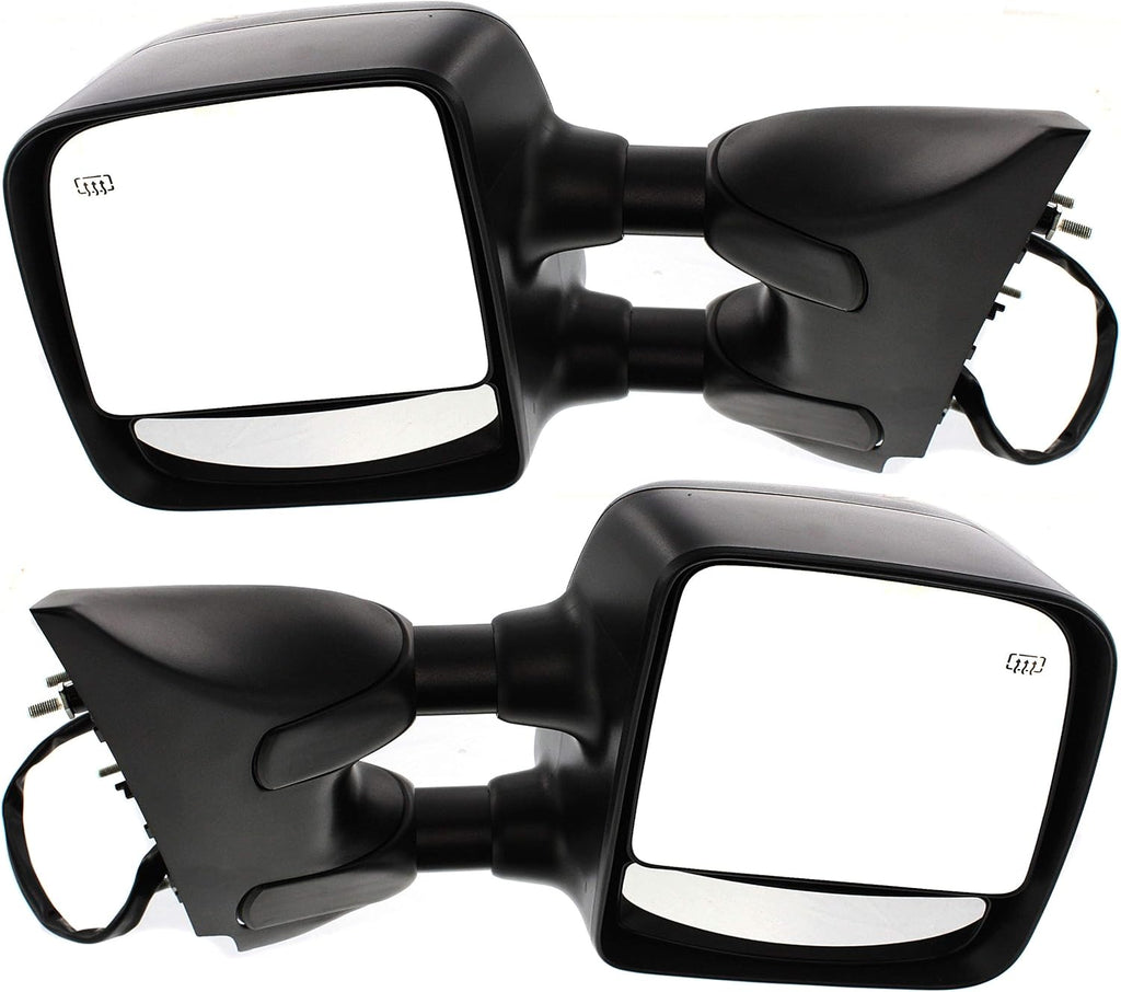 Heated Power Folding Towing Mirror Driver Side Y67628