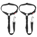 2 Pack Reflective Adjustable Dog Seat Belt D551