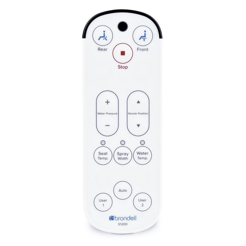 White Round Bidet Toilet Seat I44378
