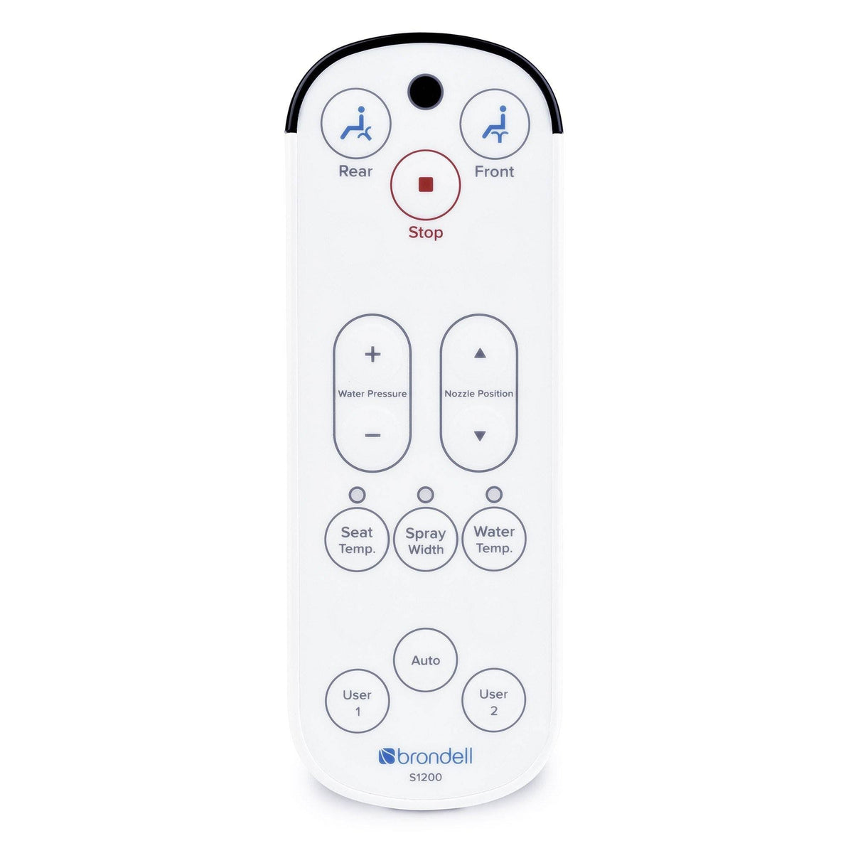 White Round Bidet Toilet Seat I44378