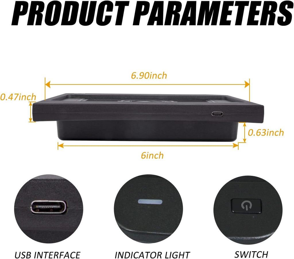 Wireless Car Charger Center Console for Audi Q5 SQ5 Pack of 2 G506955