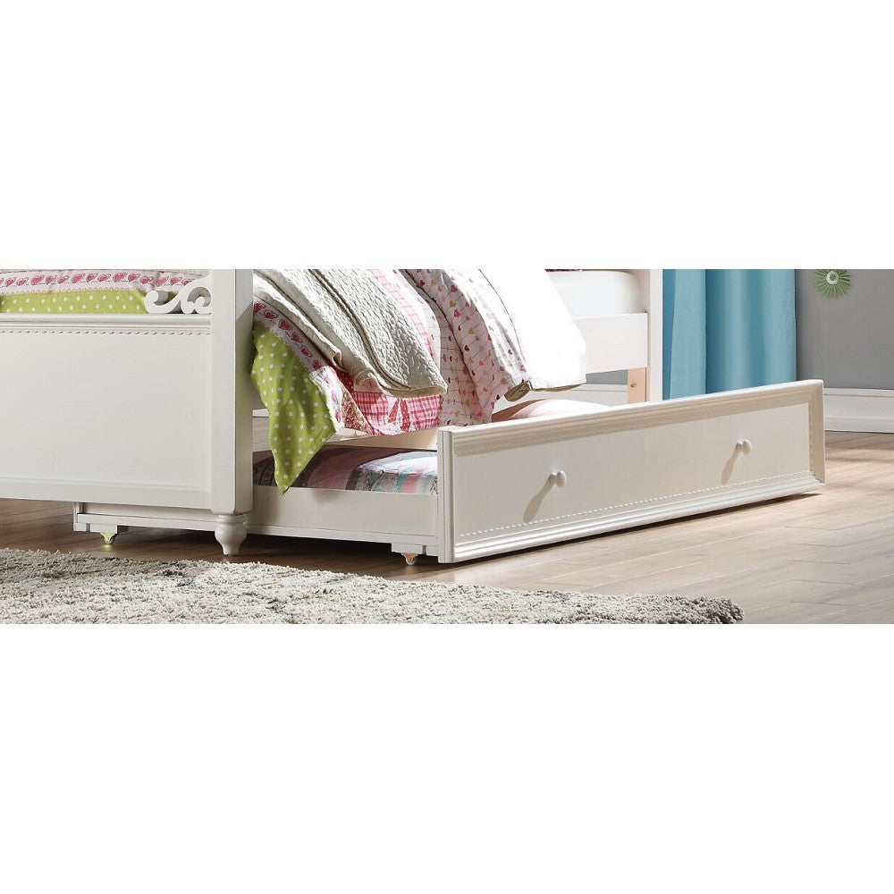 White Twin Trundle Q7745